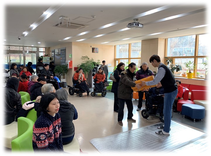 설날 절기나눔행사 실시 설날 절기나눔행사 실시