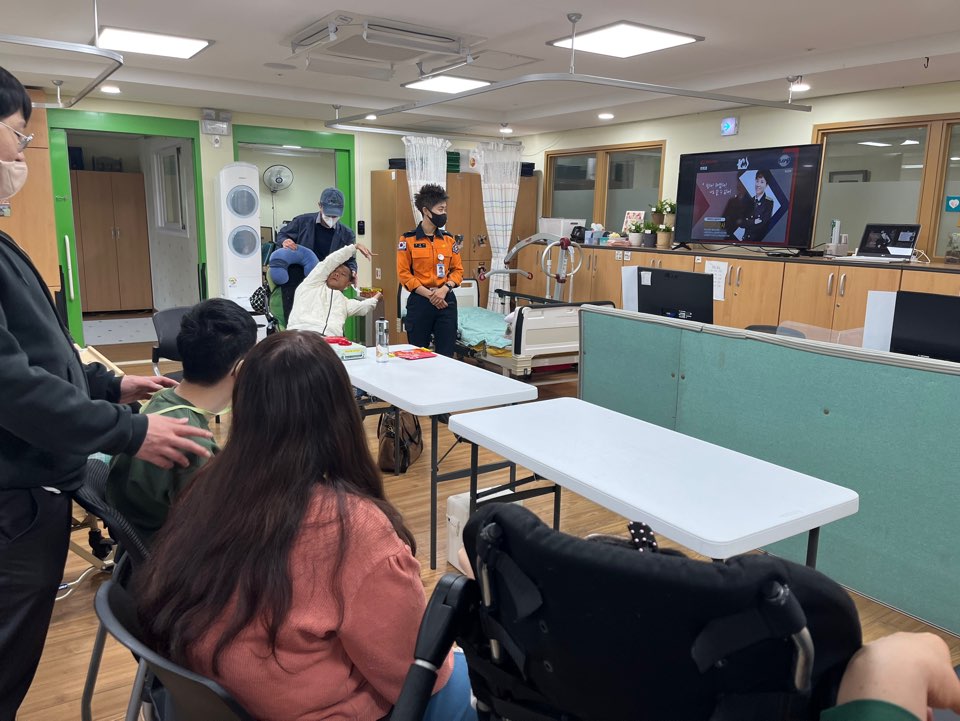 이용자 소방안전교육 실시 이용자 소방안전교육 실시